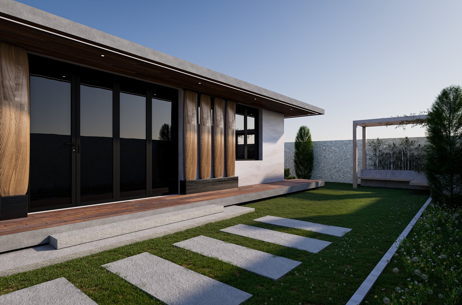 L’Ingénierie de la Sérénité : Un sanctuaire extérieur au style moderne